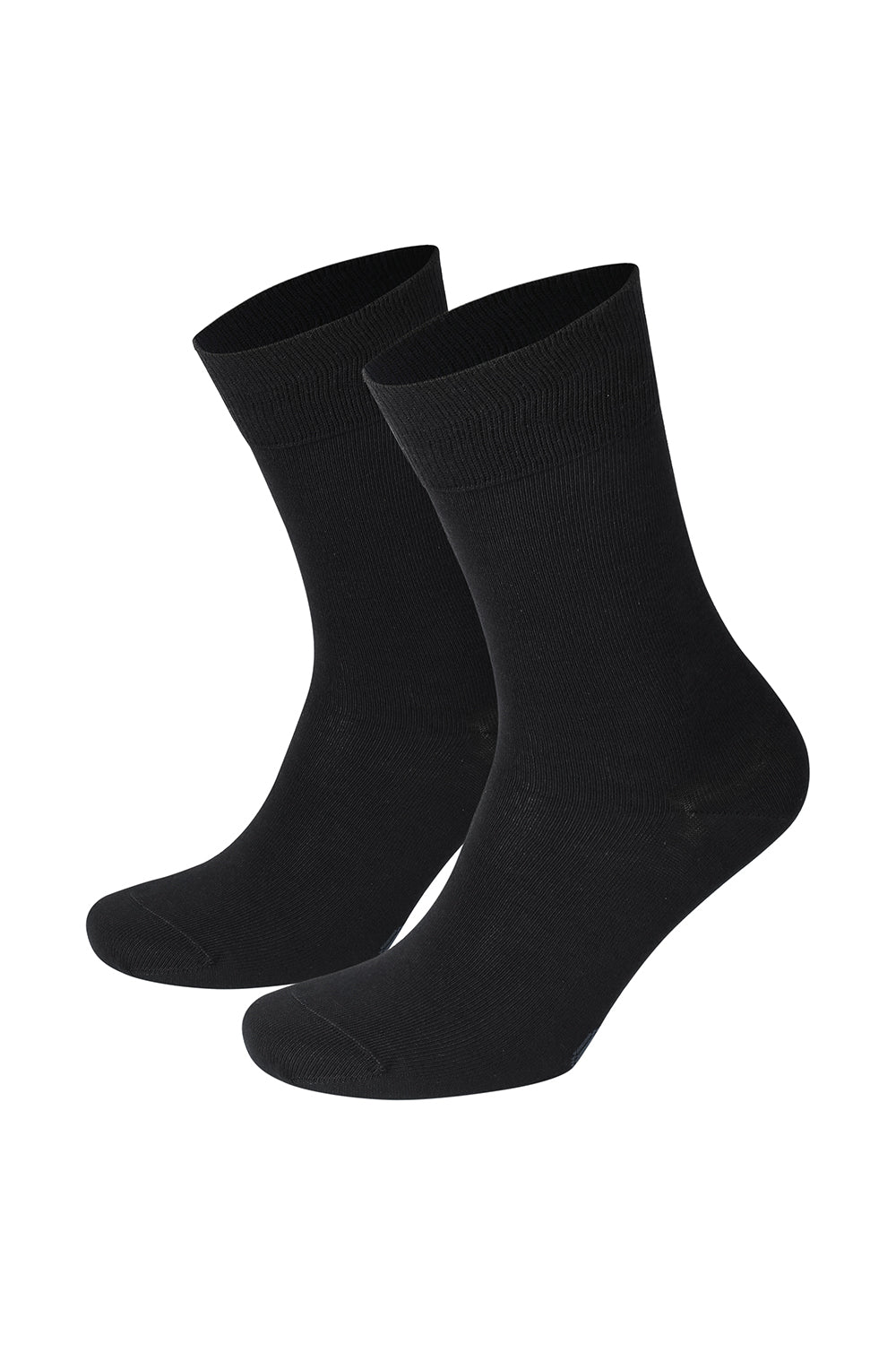 Porto nahtlose Socken, 6er-Pack Schwarz