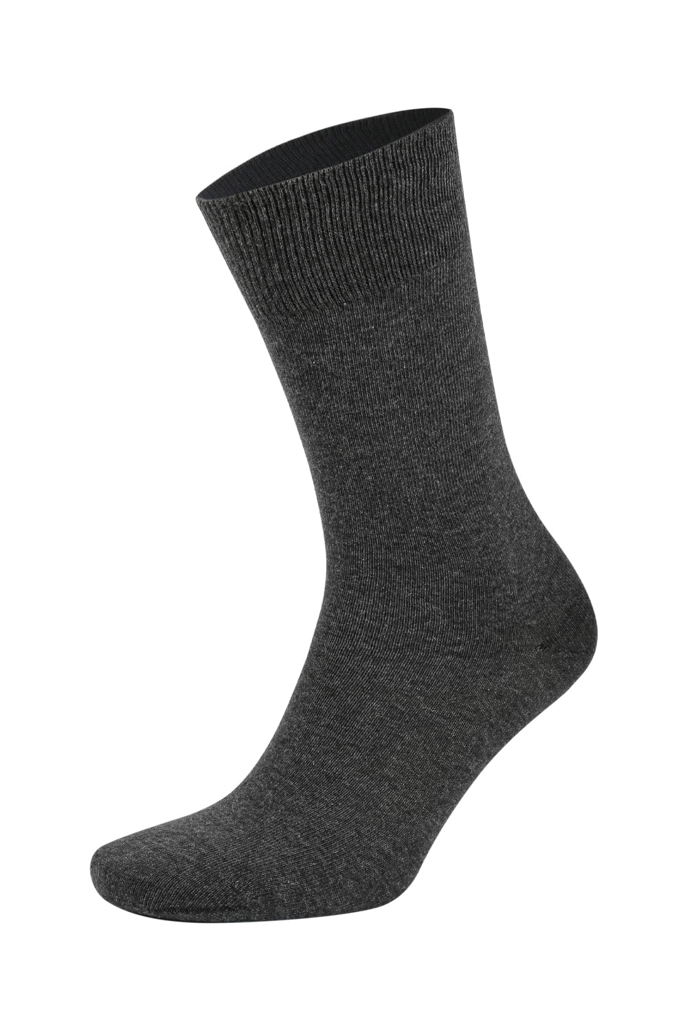 Porto nahtlose Socken, 6er-Pack Anthrazit meliert