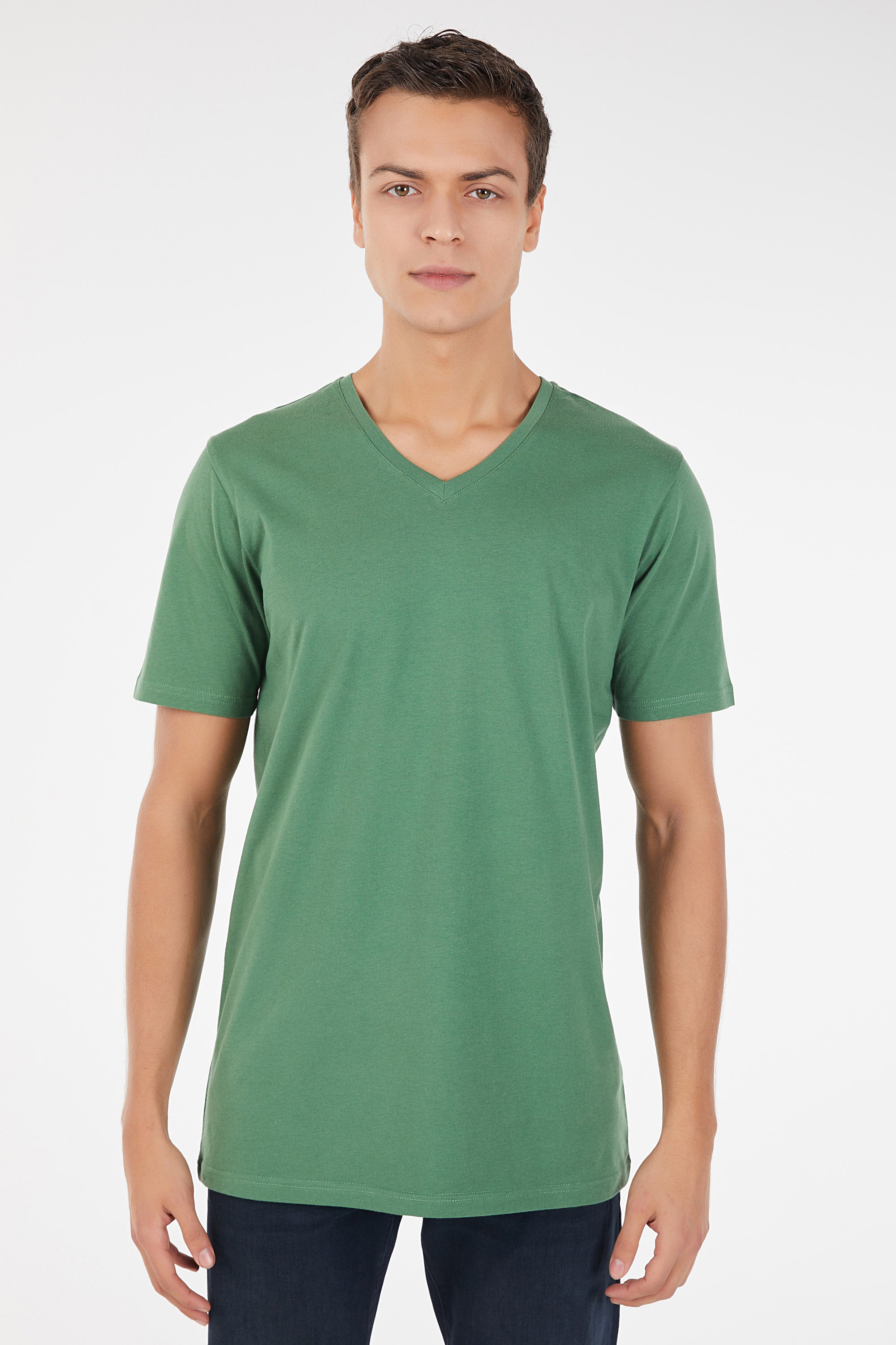 Ajax Grass Green T-Shirt For Man | Vary Fits